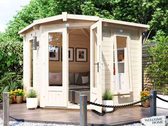 Coronet Corner Log Cabin