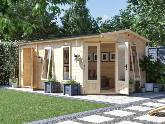 DaftBadger SideStore Log Cabin