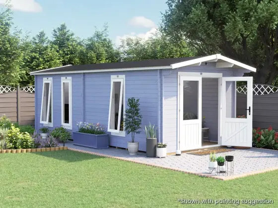 Severn Log Cabin Extension