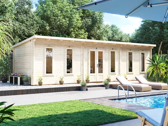 Terminator Grande XL Log Cabin